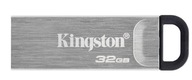 KINGSTON Pendrive (USB pamäť) KINGSTON 32 GB Strieborná a čierna KINGSTON Pendrive (USB pamäť) KINGSTON 32 GB Strieborná a čierna