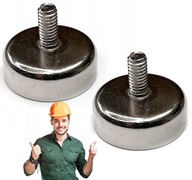 NEODYMOVÉ MAGNETY C20 9 kg SO Závitovým kolíkom Závitová RÚČKA Silná NEODYMOVÉ MAGNETY C20 9 kg SO Závitovým kolíkom Závitová RÚČKA Silná