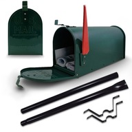 Americká Letterbox Zelená + stojan Americká Letterbox Zelená + stojan
