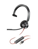 Kancelársky headset Poly Blackwire 3310 USB-A