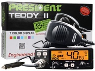 RÁDIO CB PRESIDENT TEDDY II 2 SPÁJOVANÁ ZÁSTRČKA X6Y