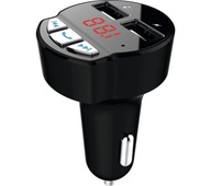 TechniSat DIGICAR 3 BT FM vysielač 2x USB MP3 WMA 12 / 24V čierny TechniSat DIGICAR 3 BT FM vysielač 2x USB MP3 WMA 12 / 24V čierny