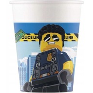 Papierové poháre LEGO CITY 8 ks