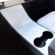 Kryt panela konzoly Tesla Model 3 a Y White ABS