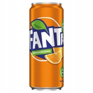 Fanta Orange sýtený nápoj, 330 ml plechovka