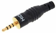 HICON JACK MINI ZÁSTRČKA 3,5 mm 4 PIN POLE HI-J35T02 HICON JACK MINI ZÁSTRČKA 3,5 mm 4 PIN POLE HI-J35T02