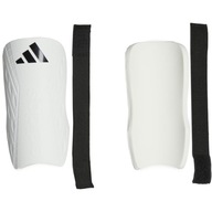 Futbalové chrániče holení adidas Tiro Club Shin Guards biele a čierne HN5600 M
