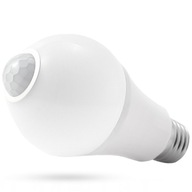 E27 LED žiarovka so súmrakom a pohybovým senzorom 6W