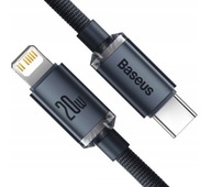 BASEUS USB-C KÁBEL RÝCHLONABÍJACÍ KÁBEL PRE LIGHTNING IPHONE PD 20W 2M