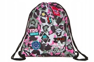CoolPack Školská taška na dievčenskú športovú obuv Camo Pink Badges