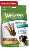 WHIMZEES zubná kefka prírodné zubné hryzátko M 11,1 cm pre PSOV x 12 ks WHIMZEES zubná kefka prírodné zubné hryzátko M 11,1 cm pre PSOV x 12 ks