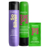 Matrix Food For Soft Conditioner, šampón So Silver na šedivé vlasy + ZDARMA Matrix Food For Soft Conditioner, šampón So Silver na šedivé vlasy + ZDARMA