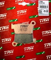ZADNÉ BRZDOVÉ DESTIČKY TRW Lucas Yamaha YZF 250 2003-2019 ZADNÉ BRZDOVÉ DESTIČKY TRW Lucas Yamaha YZF 250 2003-2019