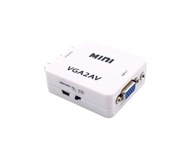 Kompozitný VGA2AV prevodník VGA na CVBS Kompozitný VGA2AV prevodník VGA na CVBS