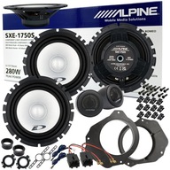 ALPINE Dištančné podložky reproduktorov pre CITROEN JUMPY II FIAT SCUDO PEUGEOT EXPERT ALPINE Dištančné podložky reproduktorov pre CITROEN JUMPY II FIAT SCUDO PEUGEOT EXPERT