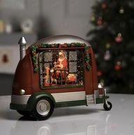 Lucerna na hraciu skrinku CAR LED Christmas