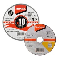 ŠTÍT NA KOVOVÝ 125X1,2 INOX DISK MAKITA - 10 KS ŠTÍT NA KOVOVÝ 125X1,2 INOX DISK MAKITA - 10 KS