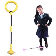 Hula hoop, skladacie švihadlo na nohy pre deti s LED diódami, žltá Hula hoop, skladacie švihadlo na nohy pre deti s LED diódami, žltá