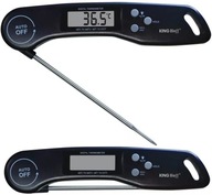 KUCHYŇSKÝ TEPLOMER DIGITÁLNY LCD SONDA NA MÄSO VÍNO ČIERNA KUCHYŇSKÝ TEPLOMER DIGITÁLNY LCD SONDA NA MÄSO VÍNO ČIERNA