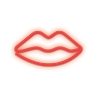 Neónové LED LIPS červené Bat + USB FLNEO8 Light Forever Light Neónové LED LIPS červené Bat + USB FLNEO8 Light Forever Light