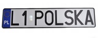 SUPER REGISTRAČNÁ TABUĽKA VLASTNÝ TEXT + HOLOGRAM SUPER REGISTRAČNÁ TABUĽKA VLASTNÝ TEXT + HOLOGRAM