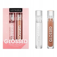 SEPHORA Glossed - 2 lesky na pery: transparentný a lesklý 2X5ml SEPHORA Glossed - 2 lesky na pery: transparentný a lesklý 2X5ml