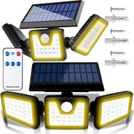 SOLAR LAMPA 110 LED SO SNÍMAČOM POHYBU SÚMRAK, DIAĽK. SOLAR LAMPA 110 LED SO SNÍMAČOM POHYBU SÚMRAK, DIAĽK.