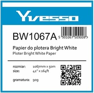 Rolkový papier pre Yvesso BrightWhite 1067x50m 90g