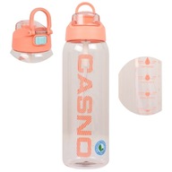 Fľaša na šťavu z fľaše na vodu s motivačnou odmerkou Casno bez BPA 1000 ml