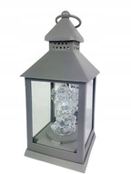 DEKORATÍVNA LAMPA LAMPA SIVÁ ZÁHRADNÁ LAMPIÓNA NA ANJELSKÝ HROBOK LED DEKORATÍVNA LAMPA LAMPA SIVÁ ZÁHRADNÁ LAMPIÓNA NA ANJELSKÝ HROBOK LED