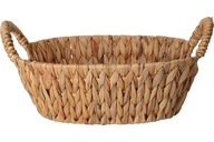 Oválny košík s rúčkami 34 x 24 cm, morská tráva