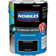 Nobiles FTALONAL Farba na kov Čierna MAT 5L