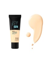 MAYBELLINE Fit Me Matte Face Foundation 110 Porcelain 30ml MAYBELLINE Fit Me Matte Face Foundation 110 Porcelain 30ml