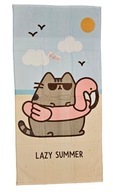 Pláž UTERÁK PUSHEEN CAT Detský BAZÉN DOVOLENKA 140 x 70 cm Pláž UTERÁK PUSHEEN CAT Detský BAZÉN DOVOLENKA 140 x 70 cm