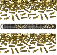 CONFETTI Tube, trubice strieľajúce 60 zlatých konfiet CONFETTI Tube, trubice strieľajúce 60 zlatých konfiet