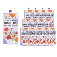 Owolovo Smoothie čučoriedka a broskyňa 250ml 13 ks Owolovo Smoothie čučoriedka a broskyňa 250ml 13 ks