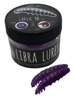 Libra Larva 020 Purple with Glitter Kryl dóza 3cm Libra Larva 020 Purple with Glitter Kryl dóza 3cm