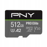 PNY 512 GB micro SD XC PRO ELITE UHS U3 V30 100 MB PNY 512 GB micro SD XC PRO ELITE UHS U3 V30 100 MB