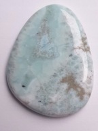 FUSIMA Larimar Cabochon ~4,3x3,3 cm č.124 FUSIMA Larimar Cabochon ~4,3x3,3 cm č.124