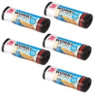5x VRECIA NA DOMÁCI ODPAD 60L 10 KS 5x VRECIA NA DOMÁCI ODPAD 60L 10 KS