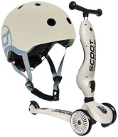 SÚPRAVA Scoot And Ride SKÚTER + PRILBA 2v1 ASH 1+ SÚPRAVA Scoot And Ride SKÚTER + PRILBA 2v1 ASH 1+
