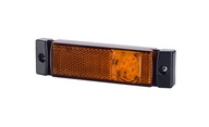 Obrysová lampa s reflektorom, oranžová LD 0128 Obrysová lampa s reflektorom, oranžová LD 0128