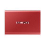 Prenosný SSD disk Samsung T7 500 GB, USB 3.2, červený