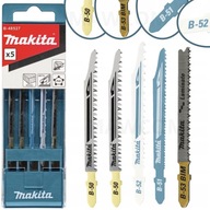 Sada pílových listov pre priamočiaru pílu Makita B-48527 v tvare T, 5 kusov, sada Sada pílových listov pre priamočiaru pílu Makita B-48527 v tvare T, 5 kusov, sada