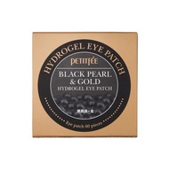 Petitfee Black Pearl&Gold Hydrogélové náplasti na oči hydratačné 60 ks.