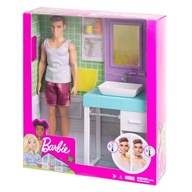 Bábika Barbie KEN DOMOV AKTIVITY FYK51/FYK53 28,5 cm KOLEKCIA POSTAVIEK Bábika Barbie KEN DOMOV AKTIVITY FYK51/FYK53 28,5 cm KOLEKCIA POSTAVIEK