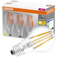 3x E27 LED žiarovka 11W = 100W 2700K OSRAM FILAMENT 3x E27 LED žiarovka 11W = 100W 2700K OSRAM FILAMENT