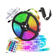 SMD LED PÁS, VODEODOLNÝ, FARBA RGB, 5m + DIAĽKOVÉ OVLÁDANIE SMD LED PÁS, VODEODOLNÝ, FARBA RGB, 5m + DIAĽKOVÉ OVLÁDANIE