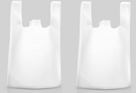 Plastové trhacie vrecia 25x45cm 200 ks x2 Plastové trhacie vrecia 25x45cm 200 ks x2
