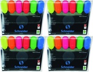 ZVÝRAZŇOVAČE TEXTU ZVÝRAZŇOVAČE ŽIAROVKY ŽIAROVKY Schneider MIX 6 FAREB x 4